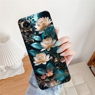 Oppo A78 4G 2023 Case - Fashion Flower Case - ZELORA - Oppo A78 4G Softcase - Oppo A78 4G Case - Opp