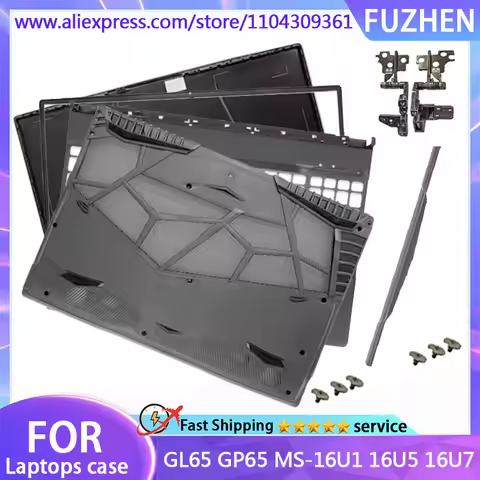 New Cover For GL65 GP65 MS-16U1 16U5 16U7 LCD Sreen Back Cover Front Bezel Palmrest Upper Top Case B