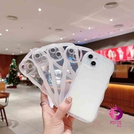 PA Softcase Gelombang Bening Clear Case Casing Handphone OPPO A3S A1K A15 A57 F5 RENO 4 all type CGB
