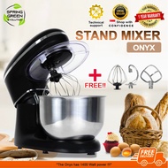 [SG WARRANTY] SGE Stand Mixer Onyx 5L capacity |Egg beater| Food Mixer | Dough Mixer