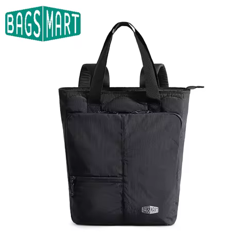 BAGSMART Women's Tote Bag 15.6 inch Laptop Backpack Large Capacity College Bag Function Commuting Wo