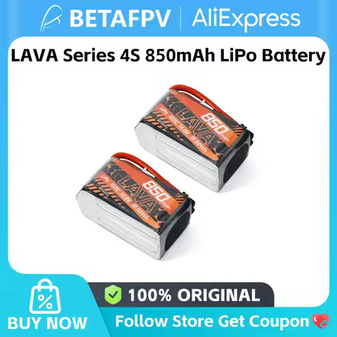 BETAFPV LAVA Series 4S 850mAh LiPo Battery for Pavo25 V2 New