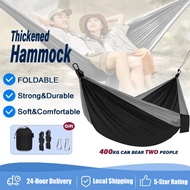 Duyan Hammock Heavy Duty Travel Camping Hiking Double Outdoor Portable Hammock