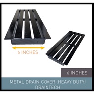 Penutup Longkang Heavy Duty Metal Drain Cover Heavy Duty 排水盖   - Various Size Black (6-11.5")
