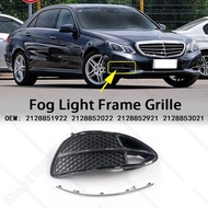 Fog Light Grill Grille Cover For 2014-2016 W212 Mercedes Benz E250 E350 E400 E550 2128851922 2128852