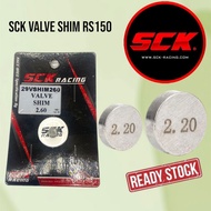 SCK VALVE SHIM RS150 100% ORIGINAL SCK RACING