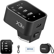 Godox X3-S X3S TTL Wireless Flash Trigger, Large OLED Touchscreen, TCM Conversion, 32 Channels 16 Groups Compatible with Sony Cameras