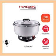 [Ready Stock] HICOOK Pensonic PGR-8100 PGR-8200 10L 20L Commercial Gas Large Rice Cooker Big Rice Co