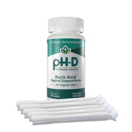 pH-D Feminine Health - Boric Acid Starter Bundle - pH-D Boric Acid Vaginal Suppositories 72 Count an