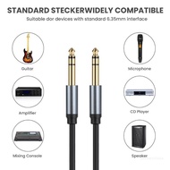 perfect 6 35mm 1 4 inch to 6 35mm 1 4 inch TRS Stereo Aux Cable for Laptop Home Theater
