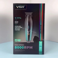 VGR V-974 Rechargeable Hair Clipper Professional Electric Hair Trimmer Cordless Cutting Machine V974