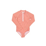 NED Swim Kids' Long Sleeve One-Piece Swimsuit – Sun Protection, 2 Colors