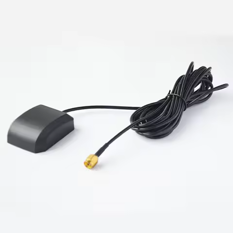 QXNY GPS Signal Receiver SMA Connector GPS Aerial Connector Cable Car GPS Antenna Receiver for Navig