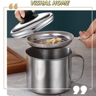 Oil Pot Oil Filter Cooking Oil Storage Container VS-1949