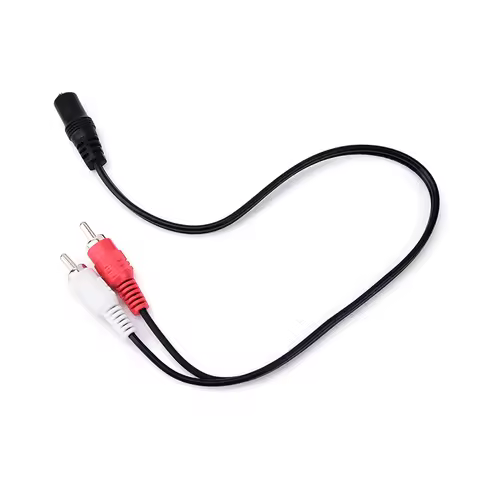 Universal RCA Kabel 3,5mm Jack Stereo Audio Kabel Weiblichen zu 2RCA Männlichen Buchse zu Kopfhörer 