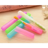 Portable Toothbrush Box - Travel Toothbrush Case - Color Toothbrush Holder - Multipurpose Travel Too