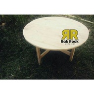 Minimalist Floor Table D 70 Height 40 Cafe Table Bar Table Bar Table Garden Table Wooden Table porta