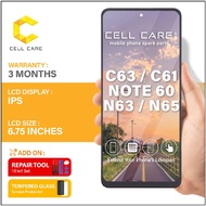 Lcd For Realme C63 / C61 Rmx3939 / Realme Note 60 / Note 60X / Narzo N63 / N65 (With Touch Screen Di