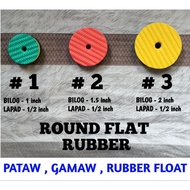 100 PCS - PATAW , GAMAW , RUBBER FLOAT , PALUTANG SA LAMBAT