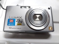 日本製 Panasonic Lumix DMC-FX38 CCD 數碼相機 Leica 25mm 廣角鏡 1000萬像素 復古 digicam Y2K 卡片機 連原裝電池皮套