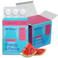 Neuro Variety Pack Gum - Energy & Focus Gum (Peppermint, Spearmint, Wintergreen) - Nootropic Supplem