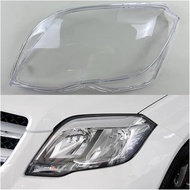 Car Front Glass Lens Headlamp Transparent Lampshade Compatible for Benz GLK GLK200 GLK260 GLK300 GLK