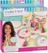 make it real - 【Make It Real】Neo-Brite Chains and Charms | 194 Pcs | DIY |手鍊組合 | 串珠手鏈頸鏈 |聖誕生日禮物超推介| 
