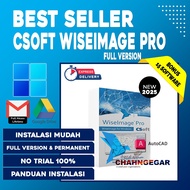 CSoft WiseImage Pro 23 Software for AutoCAD Raster drawing recorder, raster-ke-vector conversion, an