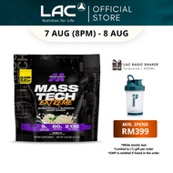 [Expiry Sep 2028] Muscletech Mass Tech Extreme Vanilla 6.00 lbs. (2.72kg) 03904570