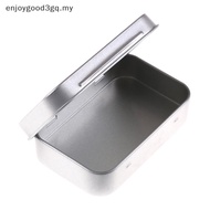 【L&Z】 95*60*20mm Metal Tin Flip Storage Box Case Organizer For Coin Candy Keys .