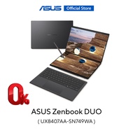 ASUS Zenbook Duo UX8407AA-SN749WA 14-Inch Thin and Light Laptop 3K OLED Touchscreen Intel Core Ultra