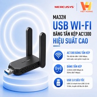 [2026]USB Wifi Mercusys MU6H/ MW300UM / MA20N/MA14H/ MA30N/ MA30H/ MA32H Dual Band 650M/300M, Compac