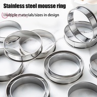 [UtilizingS] 8/9/10CM English Muffin Rings Crumpet Rings Double Rolled Tart Ring Round Stainless Ste