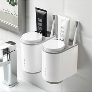 Ecoco Toothbrush Holder, Toothbrush Holder with 2 Cups