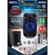 Speaker Koper JINLONG Bluetooth 8,5 Inch JL 1878 Bentley + Mic