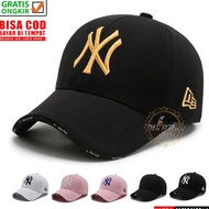 Art L64I Baseball Cap Men Women NY Yankees MLB Korea New York Distro Import Premium TQD