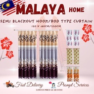 #LAH1 ❤C127-C209❤ Langsir Curtain Semi Blackout Ready Stock In Malaysia/ Door Window Curtain/Langsir