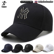 Baseball Cap N Y Curved Wings Plain Color classic 05C4