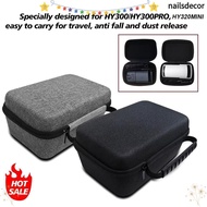 NAILSDECOR Projector  Bag, Hard EVA Anti-fall Carrying Bag, Portable Scratch-proof Dustproof Shockpr