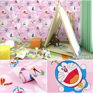 10m giấy dán tường sẵn keo doremon (10m x 45cm /cuôn).Độ bền cao keo bám chắc tuổi thọ giấy lâu. NT0