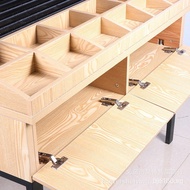 Shelves Shelves New Black Jewelry Display Rack Premium Steel Wood Aluminum Channel Board Display Sta