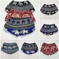[9138] Seluar Pendek Batik Gajah (LACE)/Thailand Batik Elephant Short Pants WHOLESALE AVAILABLE