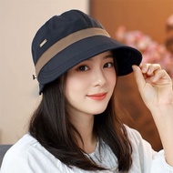 [Yagoer Men's Clothing Store] Zhao Lusi Bucket Hat Female Summer Big Head Circumference Small Face S