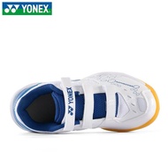 &lt; Professional Badminton Shoes &gt; YONEX YONEX Badminton Shoes SHB101JRCR Children's Shoes Anti-slip Wear-resistant Breathable Youth Sports Shoes