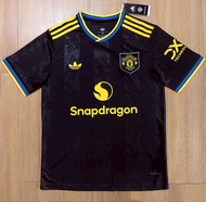 Big Size 5XL เสื้อแมนยูดำใหญ่ 2025/26 เสื้อบอลไซส์ใหญ่ Man U