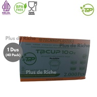 [ WHOLESALE ] 1 CARTON OF PLASTIC CUPS 10 Oz TECHNO 3.5 grams contains 2000 pcs - Pop ice cups 3.5 g