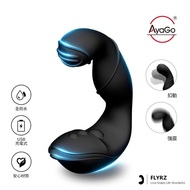 AyaGo｜飛天潤 FLYRZ 扣動 強力雙震動 電動按摩棒 前列腺按摩棒