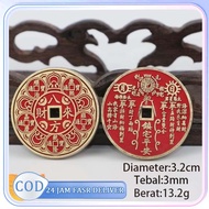 1pcs Feng Shui Coin Ancient Chinese Coin Lucky Coin Feng Shui Ornament Chinese Coin Lucky Coin 3.2cm