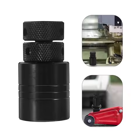 Adjustable Screw Jack Pad for Lifting Leveling Heavy Duty Industrial Stand Black Reliable Steel Vers