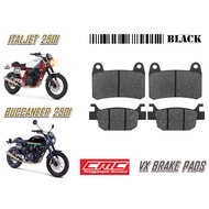 CMC DAYTONA VX BRAKE PADS ITALJET 250I BUCCANEER 250 BEST QUALITY